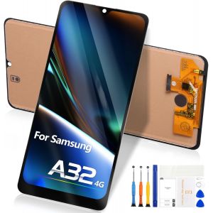 KALANKA-&Eacute;cran pour Samsung Galaxy A32 4G A325 LCD Display pour Samsung A32 4G LCD &Eacute;cran Tactile Digitizer Assemblage SM-A325F SM-A325F/DS SM-A325M SM-A325N (Pas pour A32 5G) - Neuf