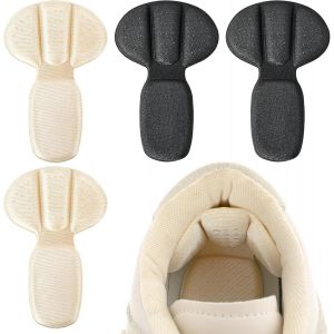 Kalanka-Lot De 4 Coussinets De Talon Antid&eacute;rapants Coussinets De Talon Autocollants Coussinets De Pieds Chaussures R&eacute;paration De Talon Pour Chaussures Et Bottes Trop Grandes Rembourrage Chaussures Co - Neuf