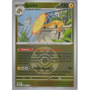 Carte Pok&eacute;mon - Iguolta - 064/217 - Reverse Rapid Ball - H&eacute;ros Transcendants - Neuf
