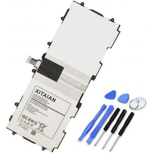 T4500E T4500C Batterie Remplacement pour Samsung Galaxy Tab 3 10.1 GT-P5200 (3G & WiFi) GT-P5210 (WiFi) GT-P5220 (LTE, 3G & WiFi) GT-P5213 P5210 P5200 P5220 P5213 3.8V 6800mAh - Neuf