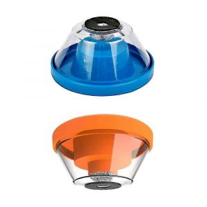 Lot de 2 cache-poussière pour perceuse, buse de dépoussiérage, accessoires de dépoussiérage, outil de dépoussiérage antichoc pour perceuse de 410 mm, orange et bleu - Neuf