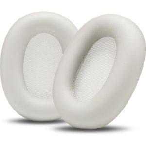 LORANKA-PadZ XM6 &iquest; Coussinets de Remplacement Haut de Gamme compatibles avec Le Casque Sony WH-1000XM6 par Wicked Cushions | Confort am&eacute;lior&eacute;, Cuir PU r&eacute;sistant et Isolation phonique | Platinum Silve - Neuf