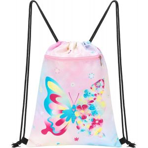 KALANKA-Sac à dos à Cordon pour Enfants - 34 x 45 cm Sac de Sport et de Sport étanche - Neuf