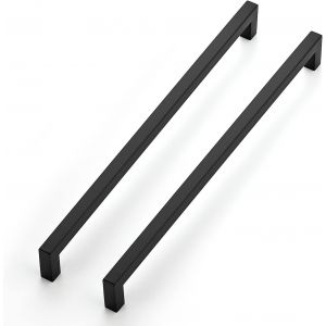 Ensemble de 2 320 mm Noir Poignées de Meubles pour la Cuisine, les Armoires, les Tiroirs et les Portes - Neuf