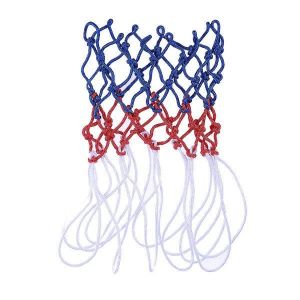 Filets De Basket Tressés Multicolores Durables - Lot De 2, Résistants Aux Intempéries, Compatibles Avec Les Jantes Standard, Parfaits Pour Jouer En Intérieur Et En Extérieur - Neuf