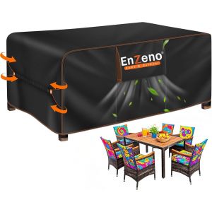 Housse De Protection Pour Meubles De Jardin, Imperméable, Résistante À L'hiver, 180 X 100 X 74 Cm, Rectangulaire, Oxford 420d, Pour Table De Jardin, Table De Jardin, Table De Jardin - Neuf
