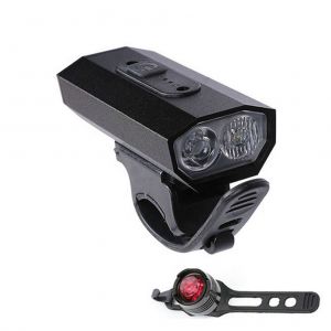 Ensemble D'eclairage De Velo Rechargeable Par Usb, Eclairage Avant Ultra-Lumineux, Feu Arriere D'avertissement, Phare Arriere Etanche Pour Vtt, Cyclisme De Nuit - Neuf