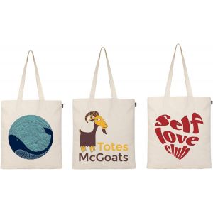RFCBC-Mixte Stoffbeutel, Tote Bag Aesthetic, Einkaufstasche Canvas Tragetasche & Stofftasche Damen Morte, Taille Unique - Neuf