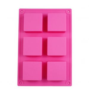 Hjlian Moule A Gateau Carre En Silicone Pour Decoration De Gateaux, Fondants, Cupcakes, Desserts - Neuf