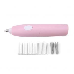 Gomme electrique mignonne a piles pour croquis (rose) - Neuf