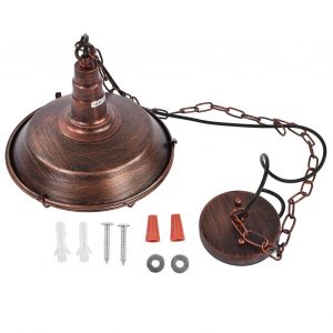 Hjlian Abat-Jour Suspendu De Style Retro, Stable Et Ferme, Installation Facile, Lampes Solaires De Jardin Pour Restaurants Et Halls - Neuf