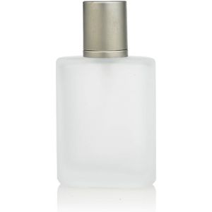 Flacon Vaporisateur Vide Rechargeable En Verre Dépoli Avec Couvercle Pour Voyage Ou Cadeau 50 Ml - Neuf