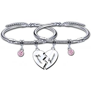 Sister Bracelet Gift To The Best Sister In The Universe For Sister Bracelet Christmas Gifts Birthday Gift Bracelet - Neuf
