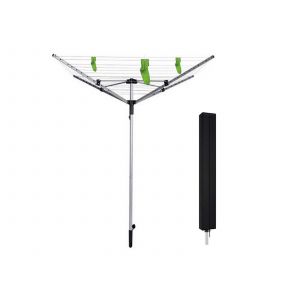 Housse imperm&eacute;able en tissu Oxford pour &eacute;tendoir &agrave; linge rotatif avec sac de rangement - Neuf