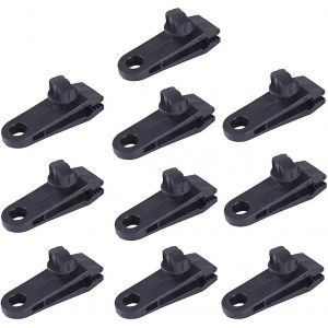 Pinces De Bâche Xinxu,Heavy Duty Lock Grip Thumb Screw Camp Tent Tarpaulin Clips Pour Le Camping En Plein Air - Neuf