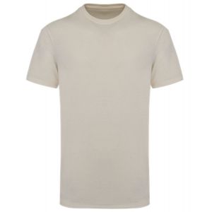 T-Shirt &Eacute;coresponsable En &Eacute;ponge - Homme - Pat311 - Beige Ivoire - Neuf