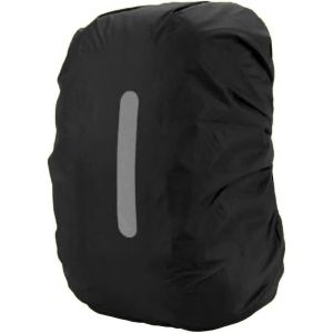 Housse De Pluie Pour Sac À Dos Avec Bandes Réfléchissantes,15l-100l,Housse De Pluie Imperméable Pour Sac À Dos,Sac D'école Pour La Randonnée,Le Camping,Les Voyages,Le Vélo.[B1031] - Neuf