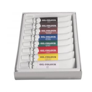 Kit D'artiste Peintures &Agrave; L'huile 8 X 12 Ml - Neuf