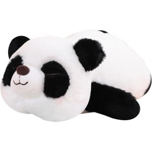 MDY-Animal en Peluche Panda, Ours Peluche Panda Oreiller Doux Coussin Panda Plushies Cadeaux pour Enfants Filles(45cm/17.71inch) - Neuf