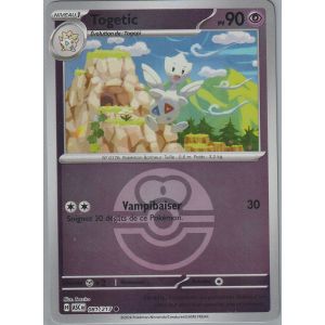 Carte Pok&eacute;mon - Togetic 081/217 - Reverse Love Ball - H&eacute;ros Transcendants - Neuf