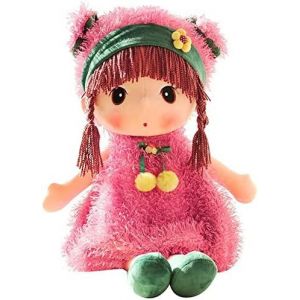 TDRFL-45Cm Mignonne Bébé Poupée En Peluches Jouet Poupée Adorable En Peluches Chiffon Poupon Ornement Maison Plush Toys Toddler Meilleur Cadeau Naissance/Noël/Anniversaire/Valentin - Neuf