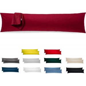 Cauc-Taie D'oreiller 40x145 Microfibre Premium Lot De 2 Housse Coussin Pour Coussins Canap&iquest;&iquest;/Lit Tissu Super Doux Resistant Et Lavable Hypoallerg&iquest;&iquest;Nique Anti-Acariens Avec Fermeture &iquest;&iquest;Clair Invisible - Neuf