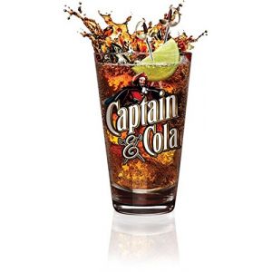 Lot 6 Verres Captain Morgan Cola Verre 33 Cl, Officiel Et Neuf - Neuf