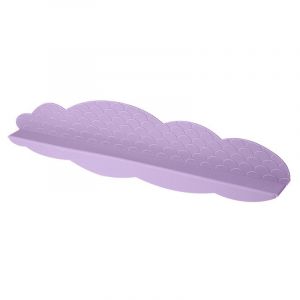 Hjlian Protection Anti-Eclaboussures En Silicone Pour Evier De Cuisine Avec Ventouse Pour Laver La Vaisselle - Nuages Violets - Neuf