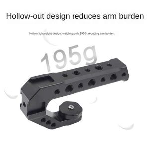 Poign&eacute;e Sup&eacute;rieure De Plate-Forme D'appareil Photo Reflex Num&eacute;rique Universelle Pour Poign&eacute;e De Micro De Lumi&egrave;re Led - Neuf