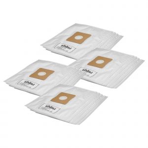 vhbw 20x Sacs compatible avec AFK BS 1600W, BS 2000W.1, BS 2000W.14, BS 1800W, BS 2000 W.7 aspirateur - 32cm x 27cm blanc - Neuf