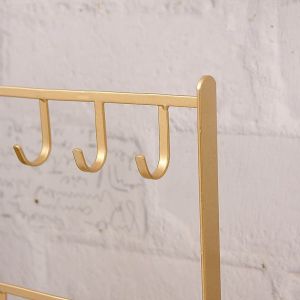 (Dor&eacute;)Pr&eacute;sento Ir De Bijoux Organisateur De Support Crochets Pr&eacute;sentoir En - Neuf