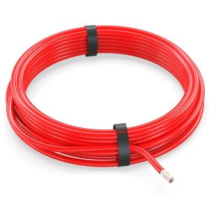 C&acirc;ble unipolaire 0,75 mm&sup2; FLRY-B Fil &Eacute;lectrique en Anneau: 5m,Rouge - Neuf