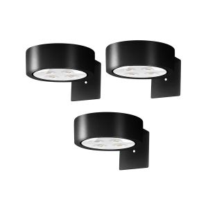 Lot de 3 lampes LED rechargeables pour tableaux, avec fixation magn&eacute;tique et luminosit&eacute; r&eacute;glable. - Neuf