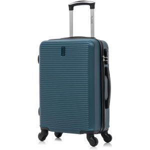 KALANKA-- Valise Cabine Voyage Approuvée par 100+ Compagnies Aériennes | Légère et Rigide | Valise Cabine 55x35x25 | Valise Enfant | Bagages Cabine | ABS à 4 roulettes | Vert - Neuf