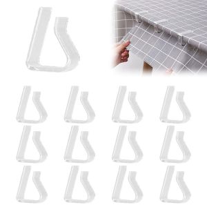 KALANKA-Pince Nappe Exterieur, Pince Nappe Table Epaisse,12 Pi&egrave;ces Pince Nappe Table De Jardin, Pince Nappe Clip Exterieur Ajustable, Pour Jardin Cuisine Bureau Restaurant Mariage F&ecirc;te(Petite taille) - Neuf