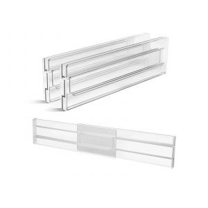 S&eacute;parateurs de tiroirs extensibles pour l'organisation de la cuisine et du bureau - Neuf