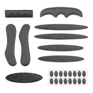 Kit De Rembourrage Universel Pour Casque Besportble - 9 Coussinets De Rechange Pour Casques De Vélo Et De Moto, Confortables Et Lavables, Noir - Neuf