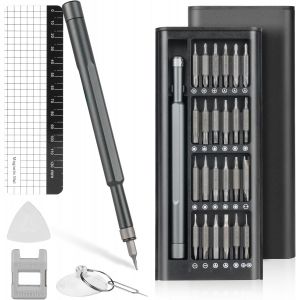 KAL-Jeu De Tournevis De Précision 54 En 1, Mini Kit Tournevis Magnétique, Kit Outils De Réparation Pour Iphone, Smartphones, Ordinateurs Portables, Pc, Lunettes, Montres - Neuf