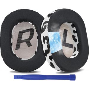 KALANKA-Gel de Refroidissement Mousse Coussin Coussinets pour plantronics backbeat Pro 2, Casque Voyager 8200 UC, Coussinets d'oreille avec Mousse d'isolation Acoustique Haute densité - Neuf