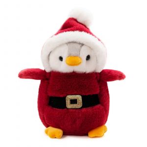 Poupee endormie pour tout-petit, jouet en peluche pingouin, jouet agreable, jouet en peluche pingouin en peluche, jouet de sommeil, poupee reconfortante en peluche - Neuf
