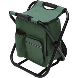 Lbgwp60-Cha De Camping Pliable En Tissu Oxford Imperméable Et Pliable Pour Camping, Pêche, Voyage, Randonnée, Plage, Métro (Vert) - Neuf