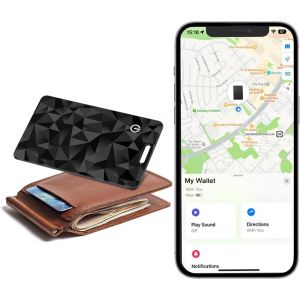 JGD-Carte de suivi de portefeuille, &eacute;tanche, fonction de charge sans fil Bluetooth - Neuf