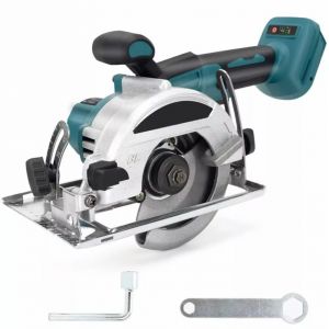 Scie circulaire &eacute;lectrique sans fil 125 mm sans balais &iquest; batterie 18V - Neuf