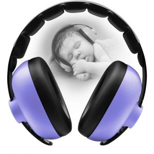 Casque Antibruit Pour Bébé De 1 Mois À 2 Ans (Violet) Protection Auditive Pour Enfants Casque Antibruit Pour Dormir Avion Feux D'artifice Concerts - Neuf