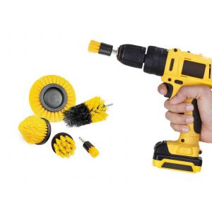 Ensemble de 6 brosses de nettoyage pour perceuses et outils de nettoyage &eacute;lectriques - Neuf