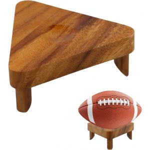 Acdsgd-Support De Balle, Support Ballon, Basket Et Rugby En Bois, Porte Ballon Stables Socle Polyvalent, Rangement Pour Football, Basketball, Rugby, Volleyball - Neuf