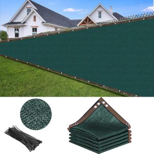 Ulteronixshop-Cl&ocirc;ture Brise-Vue Verte Pour Jardin - Panneaux De Cl&ocirc;ture &Agrave; Maillons De Cha&icirc;ne - Cl&ocirc;ture De Jardin Robuste En Maille Pour Balcon, Jardin, Terrasse, Porche, Terrasse (2 X 10 M) - Neuf