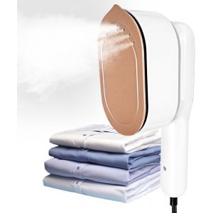 MEVRONISSHOP-1000W D&eacute;froisseur Vapeur, 2 en 1 Fer &agrave; Repasser Vapeur Portable Fer &agrave; Repasser de Voyage Steamer Chauffage Rapide en 3s Mini D&eacute;froisseur &agrave; Main avec 100ml R&eacute;servoir d'eau pour Maison, Bu - Neuf