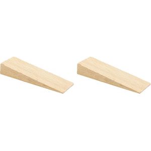 ERSHI-design yourself Butoir de porte BOIS DE HÊTRE - Lot de 8-70 x 22 x 12 mm, cale de porte à glisser sous la porte, butoir en b[1004] - Neuf