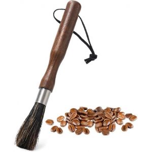 Brosse de nettoyage pour porte-filtre de moulin à café et machine à expresso - Neuf